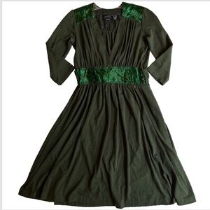 Y2K One-Of-A-Kind Zachary's Smile Colab Dress XS Fairy Core Indie Eco Boho
